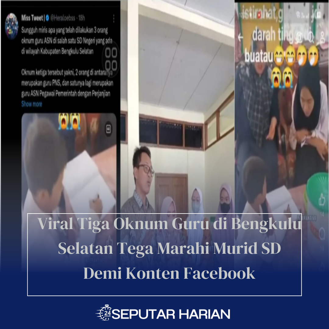 Viral oknum guru di bengkulu