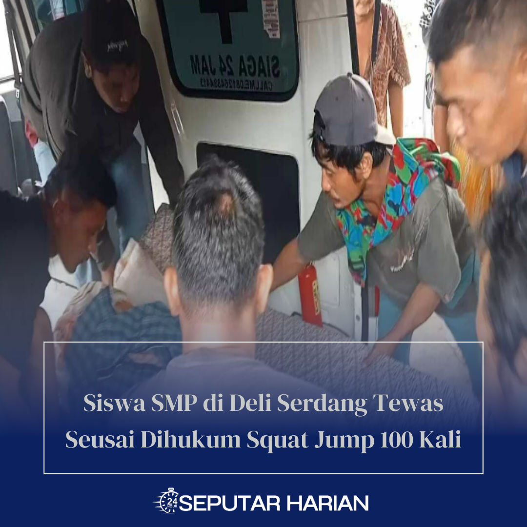 Siswa SMP di Deli Serdang Tewas Seusai Dihukum Squat Jump 100 Kali