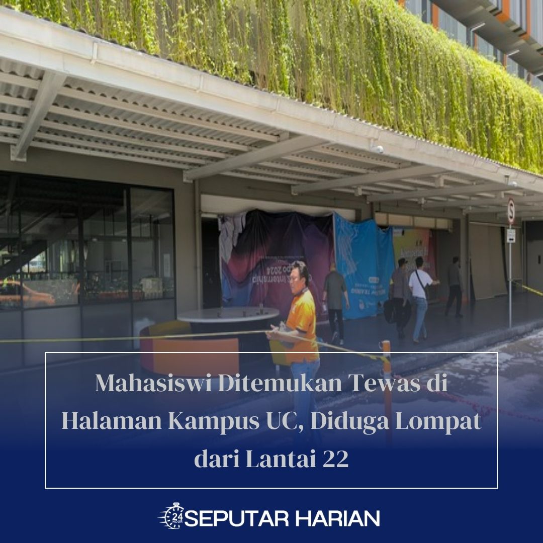 Mahasiswi Ditemukan Tewas di Halaman Kampus UC, Diduga Lompat dari Lantai 22