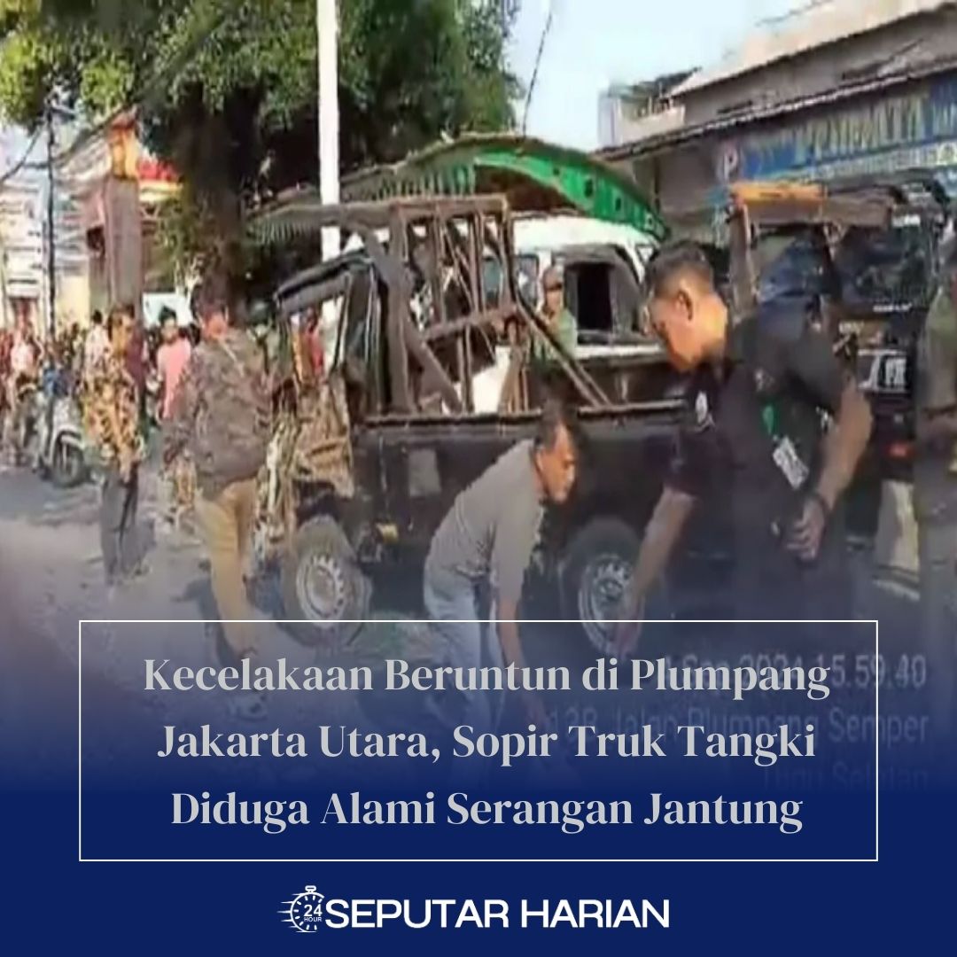 Kecelakaan Beruntun di Plumpang Jakarta Utara, Sopir Truk Tangki Diduga Alami Serangan Jantung