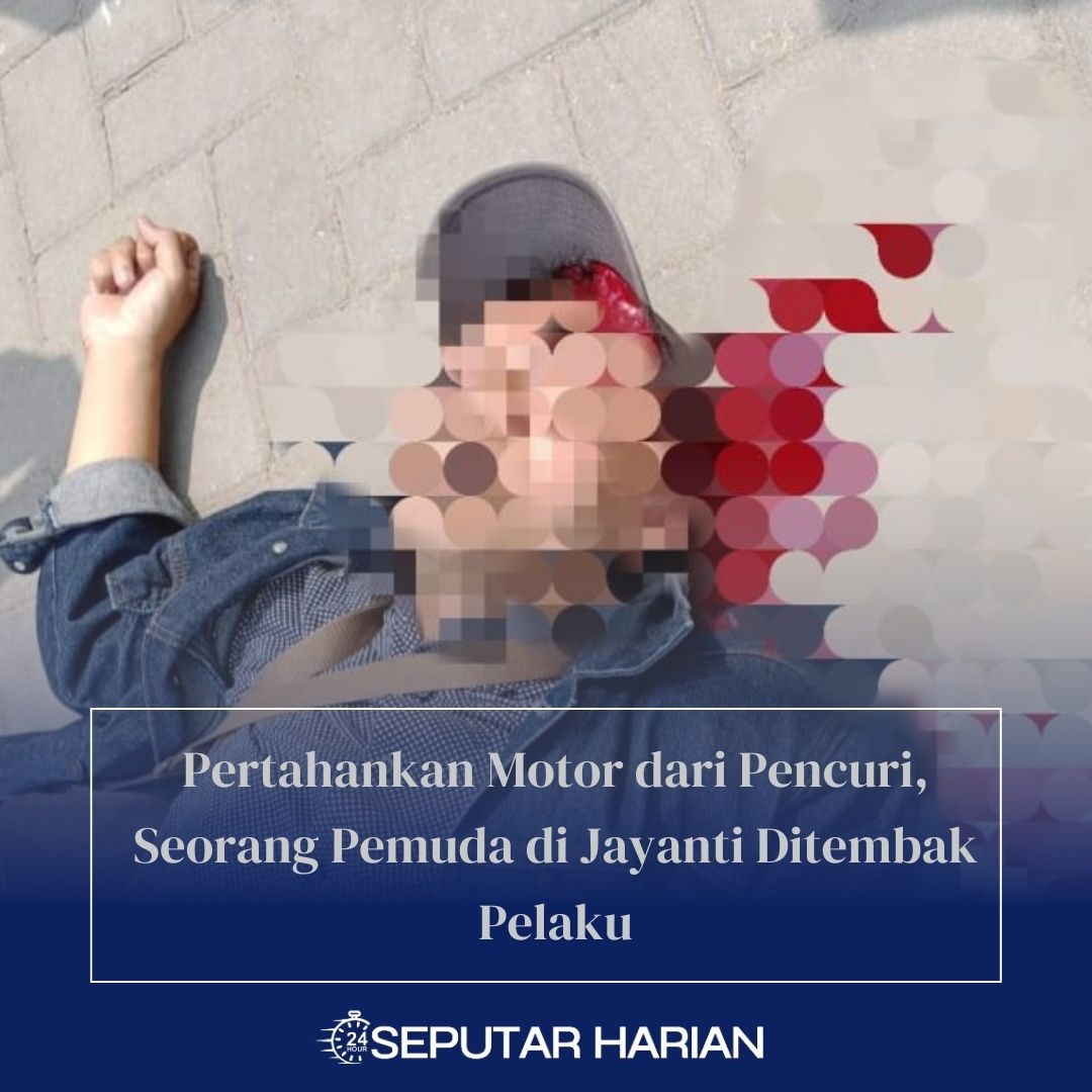 Pertahankan Motor dari Pencuri, Seorang Pemuda di Jayanti Ditembak Pelaku