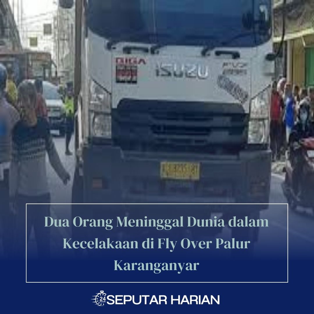 Dua Orang Meninggal Dunia dalam Kecelakaan di Fly Over Palur Karanganyar